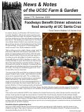 Cover page of News &amp; Notes of the UCSC Farm &amp; Garden, Issue 175