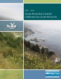Cover page: 2007-2010 Ocean Protection Council/California Sea Grant Research