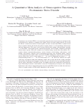 Cover page: A Quantitative Meta-Analysis of Neurocognitive Functioning in Posttraumatic Stress Disorder