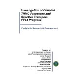 Cover page: Investigation of Coupled THMC Processes and Reactive Transport: FY14 Progress