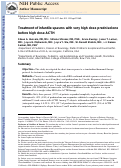 Cover page: Treatment of infantile spasms with very high dose prednisolone before high dose adrenocorticotropic hormone