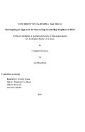 Cover page: Investigating an Approach for Discovering Second Hop Neighbors in BGP