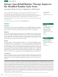 Cover page: Intense Arm Rehabilitation Therapy Improves the Modified Rankin Scale Score: Association Between Gains in Impairment and Function.