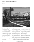 Cover page: Dispatch  --  Urban Design and Civil Protest