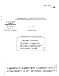 Cover page: TRAJECTORY"" ~ AN ORBIT AND ION OPTIC MATRIX PROGRAM FOR THE l84-INCH CYCLOTRON