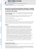 Cover page: Recent US Food and Drug Administration warnings on hepatitis B reactivation with immune‐suppressing and anticancer drugs: Just the tip of the iceberg?