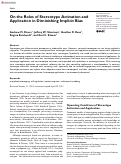 Cover page: On the Roles of Stereotype Activation and Application in Diminishing Implicit Bias