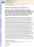 Cover page: Influence of HLA-C Expression Level on HIV Control