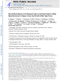 Cover page: Blood Biomarkers from Research Use to Clinical Practice: What Must Be Done? A Report from the EU/US CTAD Task Force