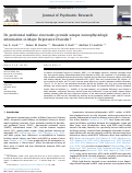 Cover page: Do prefrontal midline electrodes provide unique neurophysiologic information in Major Depressive Disorder?