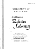 Cover page: THE ENERGY LEVELS OF U233