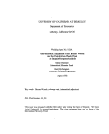 Cover page: Macroeconomic Adjustment Under Bretton Woods and the Post-Bretton-Woods Float: An Impulse-Response Analysis
