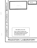 Cover page: SUMMARY OF THE RESEARCH PROGRESS MEETING OF JULY 13, 1950