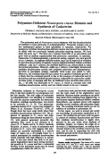 Cover page: Polyamine-deficient Neurospora crassa mutants and synthesis of cadaverine.
