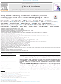 Cover page: Young athletes: Preventing sudden death by adopting a modern screening approach? A critical review and the opening of a debate