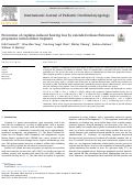 Cover page: Prevention of cisplatin-induced hearing loss by extended release fluticasone propionate intracochlear implants.