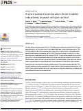 Cover page: A size-invariant bud-duration timer enables robustness in yeast cell size control