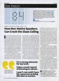 Cover page: How Non-Native Speakers Can Crack the Glass Ceiling