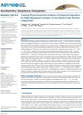 Cover page: Tracking Physicochemical Conditions of Evaporite Deposition by Stable Magnesium Isotopes: A Case Study of Late Permian Langbeinites