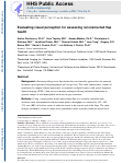 Cover page: Evaluating visual perception for assessing reconstructed flap health.