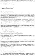 Cover page: Homomorphismos de grafos y semigrupos sobre redes de relaciones