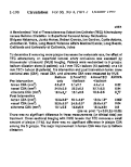 Cover page: A RANDOMIZED TRIAL OF TRANSCUTANEOUS EXTRACTION CATHETER (TEC) ATHERECTOMY VERSUS BALLOON DILATATION IN SUPERFICIAL FEMORAL-ARTERY OCCLUSIONS