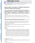 Cover page of Genetic variation in the activity of a TREM2–p53 signaling axis determines oxygen-induced lung injury