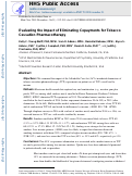 Cover page: Evaluating the Impact of Eliminating Copayments for Tobacco Cessation Pharmacotherapy