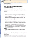 Cover page: Higher risk of superficial injection during injection laryngoplasty in women