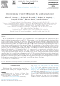 Cover page: Geochemistry of molybdenum in the continental crust