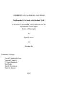 Cover page: Earthquake cycle study with geodetic tools