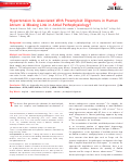 Cover page: Hypertension is associated with preamyloid oligomers in human atrium: a missing link in atrial pathophysiology?