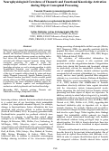 Cover page: Neurophysiological Correlates of Thematic and Functional Knowledge Activation during Object Conceptual Processing