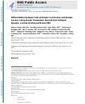 Cover page: Differentiation between subcentimeter carcinomas and benign lesions using kinetic parameters derived from ultrafast dynamic contrast-enhanced breast MRI.