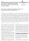 Cover page: Generalized dermatophytosis caused by Trichophyton equinum in 8 juvenile black bears in California