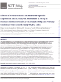 Cover page: Effects of Neonicotinoids on Promoter-Specific Expression and Activity of Aromatase (CYP19) in Human Adrenocortical Carcinoma (H295R) and Primary Umbilical Vein Endothelial (HUVEC) Cells