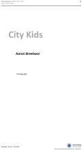 Cover page: City Kids