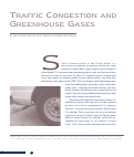 Cover page: Traffic Congestion and Greenhouse Gases