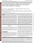 Cover page: A Novel Carboline Derivative Inhibits Nitric Oxide Formation in Macrophages Independent of Effects on Tumor Necrosis Factor α and Interleukin-1β Expression