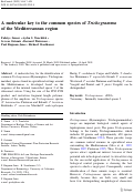 Cover page: A molecular key to the common species of Trichogramma of the Mediterranean region