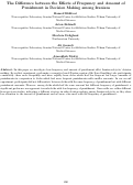 Cover page: The Difference between the Effects of Frequency and Amount of Punishment in Decision Making among Iranians