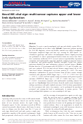 Cover page: Novel MS vital sign: multi‐sensor captures upper and lower limb dysfunction