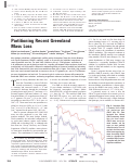 Cover page: Partitioning Recent Greenland Mass Loss