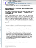 Cover page: 21st century toolkit for optimizing population health through precision nutrition