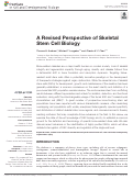 Cover page: A Revised Perspective of Skeletal Stem Cell Biology