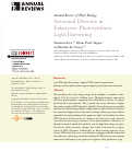 Cover page: Structural Diversity in Eukaryotic Photosynthetic Light Harvesting