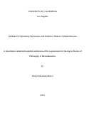 Cover page: Methods for Optimizing Mechanistic and Predictive Models of Human Disease