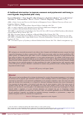 Cover page: A livelihood intervention to improve economic and psychosocial well-being in rural Uganda: Longitudinal pilot study