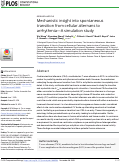 Cover page: Mechanistic insight into spontaneous transition from cellular alternans to arrhythmia-A simulation study.