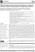 Cover page: Plasma Oxylipin Profile Discriminates Ethnicities in Subjects with Non-Alcoholic Steatohepatitis: An Exploratory Analysis.